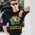 Camping Car Camper No Puedo Me Barra En Camping Car Camiseta de manga larga Regalos para él