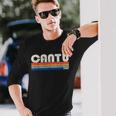Cantù Italia Retro Anni '70 '80 Style Maglietta a maniche lunghe Regalos para él