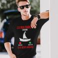 Capitano La Mia Barca Chiama Devo Andare Barca Maglietta a maniche lunghe Regalos para él