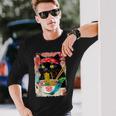 Cat Ramen Japanese Cat Kawaii Cat Anime Long Sleeve T-Shirt Gifts for Him