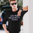 C'est Bon Désordre Avec Texas T-shirt à manches longues Cadeaux pour lui