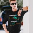 Chameleon Chameleoff Chameleon Slogan Langarmshirts Geschenke für Ihn