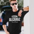 Corrispondenza Squadra Alcaraz Orgoglioso Membro Alcaraz Family Maglietta a maniche lunghe Regalos para él