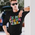 In My Cousin Era Cool Cousin Toddler Kid Long Sleeve T-Shirt Gifts for Him