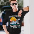Cruisin Together Caribbean Cruise 2025 Family Vacation Long Sleeve T-Shirt Gifts for Him