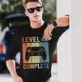 Da Uomo 40° Compleanno Gamer Level 40 Complete Maglietta a maniche lunghe Regalos para él