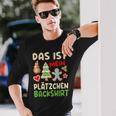 Das Ist Mein Plätzchen Das Ist Mein Plätzchen German Langarmshirts Geschenke für Ihn