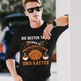 Die Besten Tagen Beginnen Mit Franzbrötchen & Kaffee Hamburg Langarmshirts Geschenke für Ihn