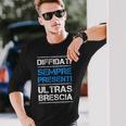 Diffidati Sempre Presenti Ultras Brescia Maglietta a maniche lunghe Regalos para él
