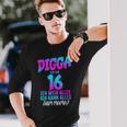 Digga Ich Bin 16 Ich Weiß Alles 16 Jahre Alt 16Th Birthday Langarmshirts Geschenke für Ihn