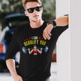 Donna I Can Deadlift You Palestra Fitness Sollevamento Pesi Con Collo A Maglietta a maniche lunghe Regalos para él