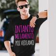 DonnaScritta Spiritosa Mi Lamento Regalo Divertente Con Collo A Maglietta a maniche lunghe Regalos para él