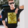 Donnaincentan Gogh Girasoli Arte Clasico Arte Moderno Cool Fun Con Collo A Maglietta a maniche lunghe Regalos para él