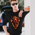 Dragon Japonais Tokyo Inspiré Du Diable Asiatique T-shirt à manches longues Cadeaux pour lui