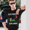 Electrician Ohmolt Amp Electrician Langarmshirts Geschenke für Ihn