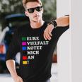 Eureielfalt Kotzt Mich An Langarmshirts Geschenke für Ihn