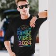 Family 2024 Vibes Family Vacation Making Memories Summer Long Sleeve T-Shirt Gifts for Him