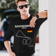 Famous Circuit Outlines Langarmshirts Geschenke für Ihn