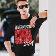 Football Cup Winner Leverkusen Fan Unbeaten Double Langarmshirts Geschenke für Ihn