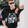 Husky Lovely Pet Maglietta a maniche lunghe Regalos para él