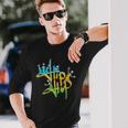 Old School Hip Hop 90S Graffiti Old School Langarmshirts Geschenke für Ihn