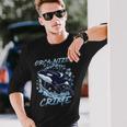 Orca Animal Orca-Nized Crime Long Sleeve T-Shirt Gifts for Him