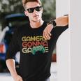 Gamers Gonna Gioco Gamepad Controller In Difficoltà Maglietta a maniche lunghe Regalos para él