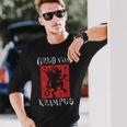 Greetingsom Krampus Santa Claus Kramperl Perchten Krampus S Langarmshirts Geschenke für Ihn