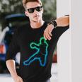 Handball Handballer Boys Children's Langarmshirts Geschenke für Ihn