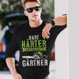 Hard Hardener Landscapers Gardening Langarmshirts Geschenke für Ihn