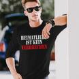 Heimatliebe Ist Keinerbrechen Deutschland German Langarmshirts Geschenke für Ihn