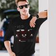 Higgs Boson Physique Mécanique Quantique Science Amoureux Enseignant T-shirt à manches longues Cadeaux pour lui
