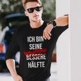 Ich Bin His Besoffen Half Langarmshirts Geschenke für Ihn