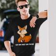 Ich Bin Halt Ein Fuchs Slogan Schlauer Fox Langarmshirts Geschenke für Ihn