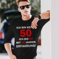 Ich Bin Keine 50 Jahre Ich Bin 20 Mit 30 Jahre Erleben I'm Not 50 Years I'm 2 Langarmshirts Geschenke für Ihn