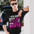 Ich Bin Nicht Dick Ich Brauche Nuriel Platz Humor Langarmshirts Geschenke für Ihn