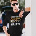 Ich Bin Seine Besopen Bessere Half Langarmshirts Geschenke für Ihn