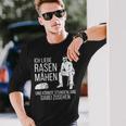 Ich Liebe Rasen Mow Ich Liebe Rasen Mow Langarmshirts Geschenke für Ihn