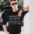 Ich Werde Nicht Älter Ich Level Up Gaming Langarmshirts Geschenke für Ihn