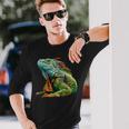 Iguana Langarmshirts Geschenke für Ihn