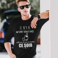 Il N'y A Qu'une Seule Race Celle Qu'ona Se Mettre Ce Soir T-shirt à manches longues Cadeaux pour lui