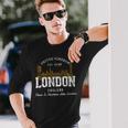 Inghilterra Souvenir Peracanze Londra Maglietta a maniche lunghe Regalos para él