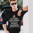 Italyaffanculo Italia Italian Italian Langarmshirts Geschenke für Ihn