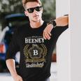 It's A Beeney Thing You Wouldn't Understand Personalized Last Name Beeney Family Crest Coat Of Arm Long Sleeve T-Shirt Gifts for Him