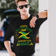 Jamaica 62Nd Independence Day Jamaican Pride Jamaica Flag Long Sleeve T-Shirt Gifts for Him