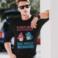 Keiner Mag Klugscheißer Bird Animal Cartoon Joke Langarmshirts Geschenke für Ihn