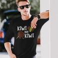 Kiwi Non Kiwi Con Collo A Maglietta a maniche lunghe Regalos para él