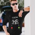 La Batterie M'appelle Idée Cadeau Drôle Musicien Batterie T-shirt à manches longues Cadeaux pour lui