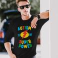 L'autismo È Il Mio Superpotere Maglietta a maniche lunghe Regalos para él