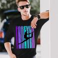 A Los Fanáticos De Forever Dance Retrointage Y De Temporada Desgastados Les Encanta Lo Cool Camiseta de manga larga Regalos para él